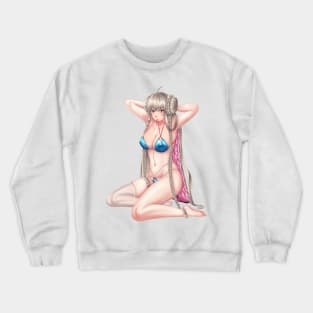 Formidable Lady of the Beach B Crewneck Sweatshirt